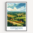Cotswolds Minimalist Wall Art