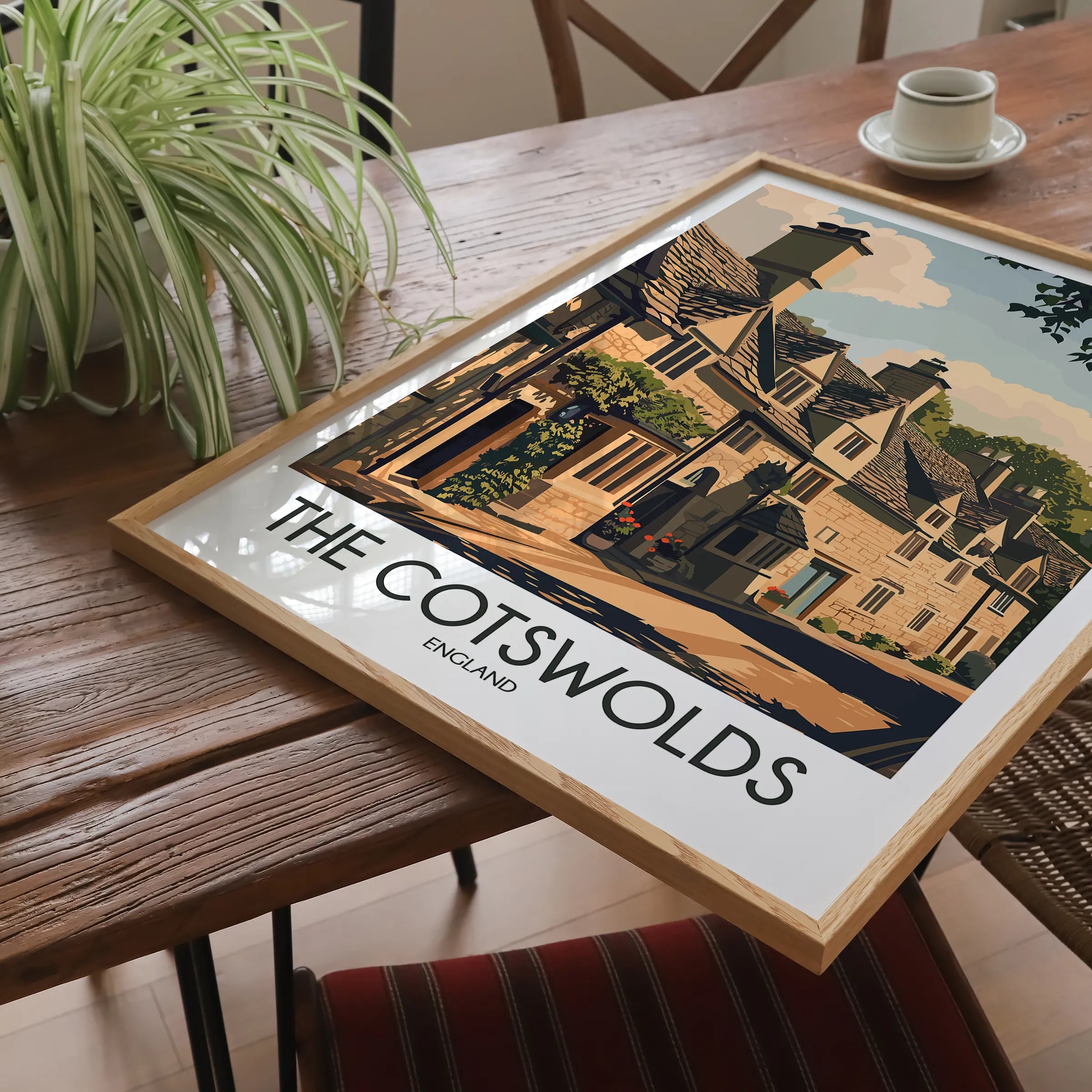 Cotswolds Scenic Landscape Art