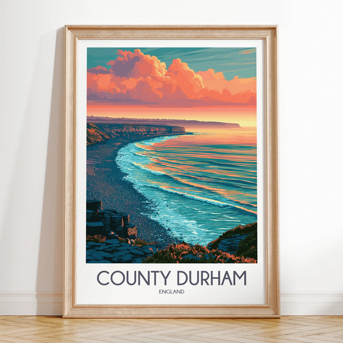 County Durham Gallery Quality Print