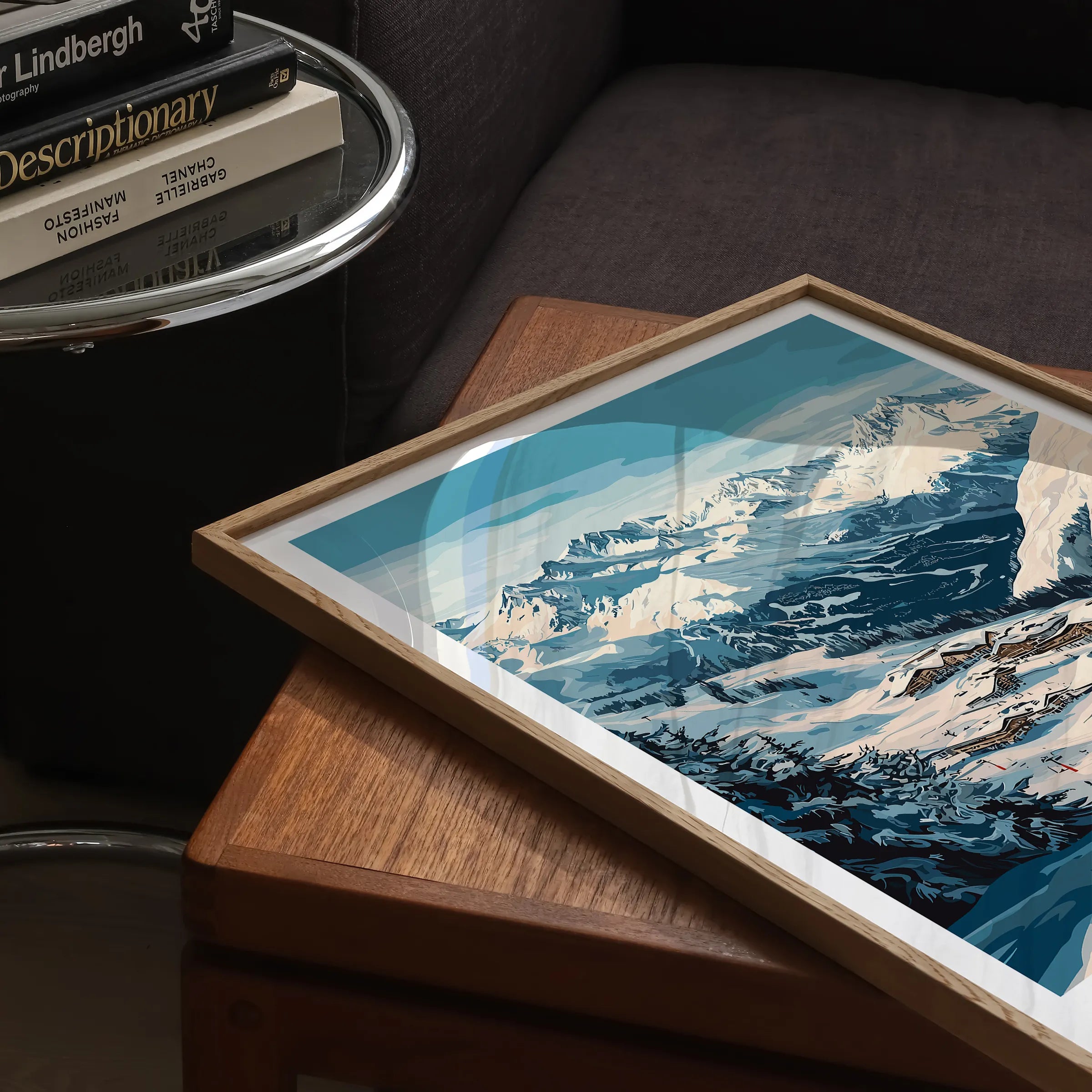 Courchevel Destination Art Gift