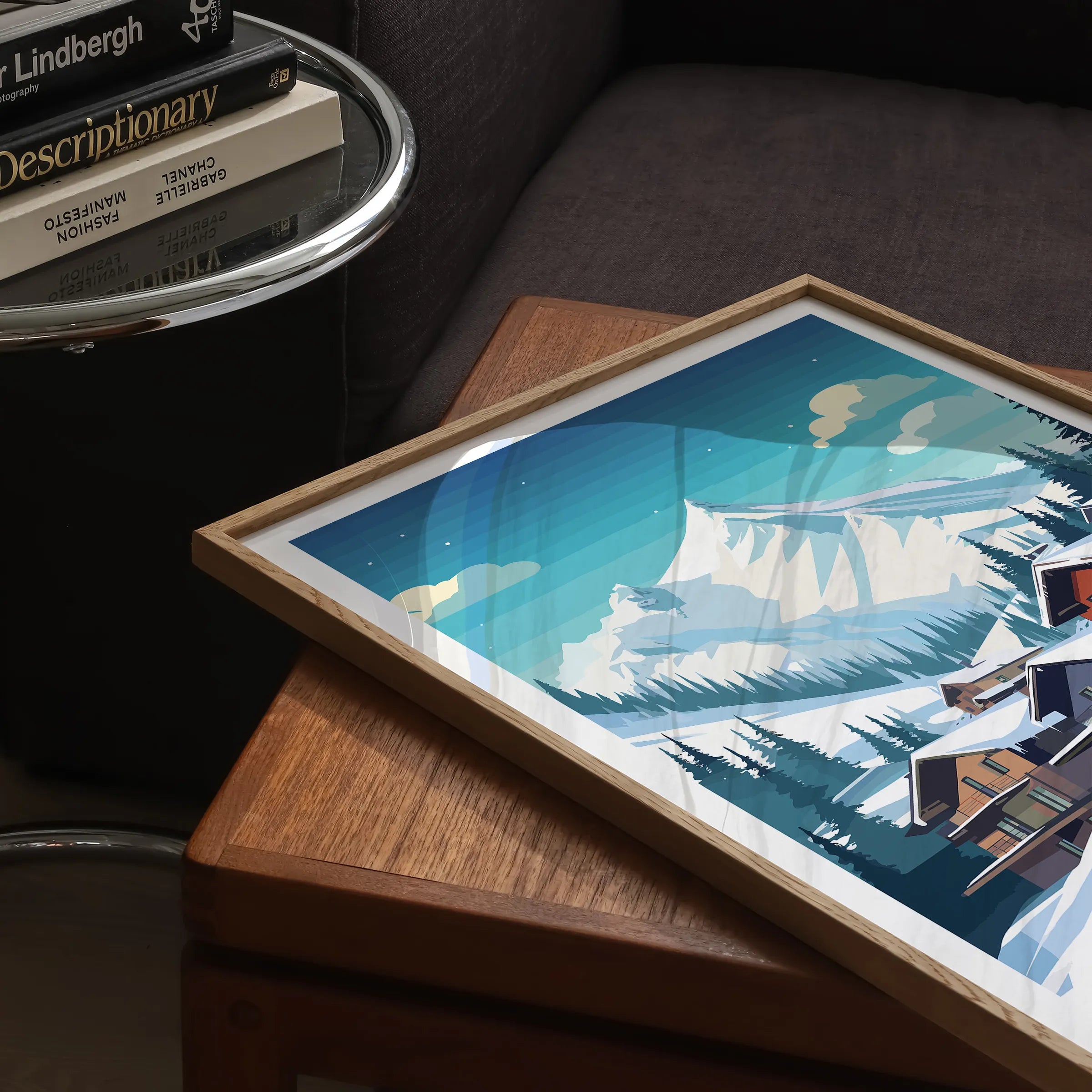 Courchevel Gallery Quality Print