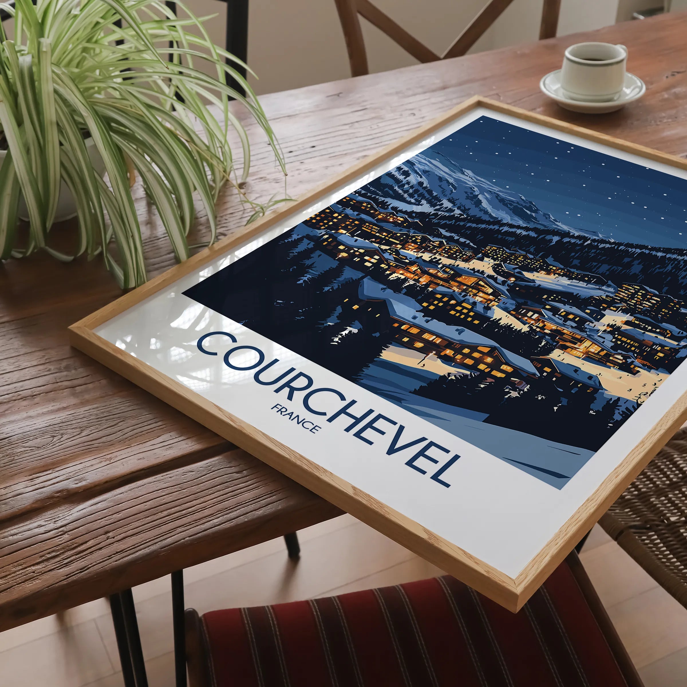 Courchevel Gallery Quality Print