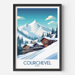 Courchevel Gallery Quality Print