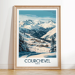 Courchevel Minimalist Wall Art