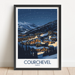 Courchevel Minimalist Wall Art