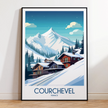 Courchevel Minimalist Wall Art