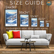 Courchevel Modern Travel Poster