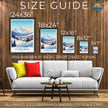 Courchevel Scenic Landscape Art