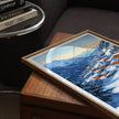 Courchevel Souvenir Poster Print