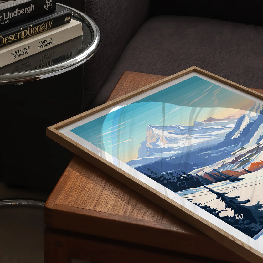 Courchevel Travel Memory Gift