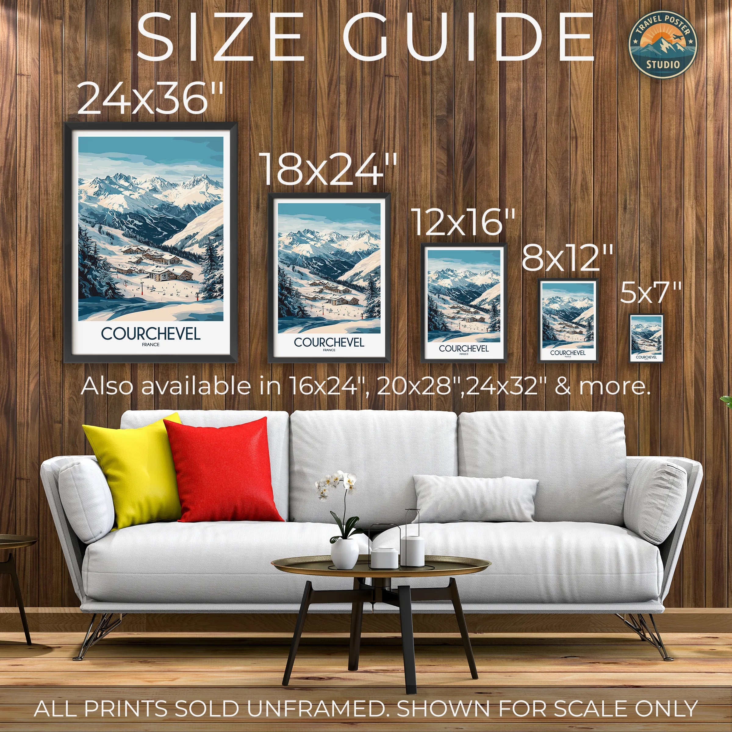 Courchevel Travel Memory Gift