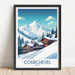 Courchevel Travel Memory Gift