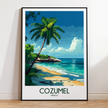 Cozumel Destination Art Gift