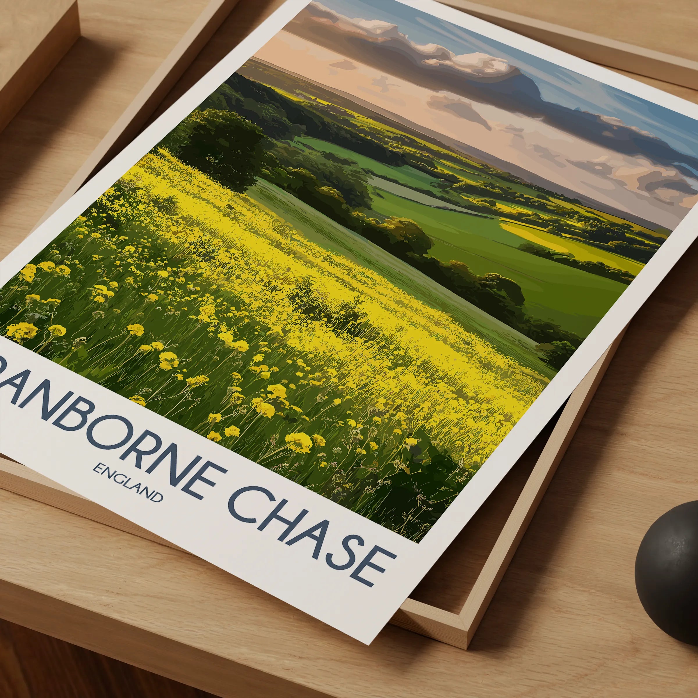 Cranborne Chase Minimalist Wall Art