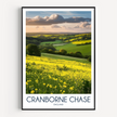 Cranborne Chase Souvenir Poster Print