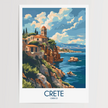 Crete Destination Art Gift