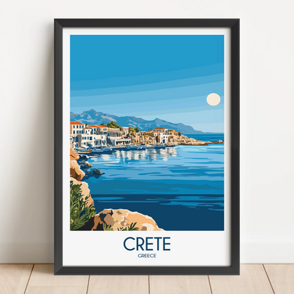 Crete Destination Art Gift