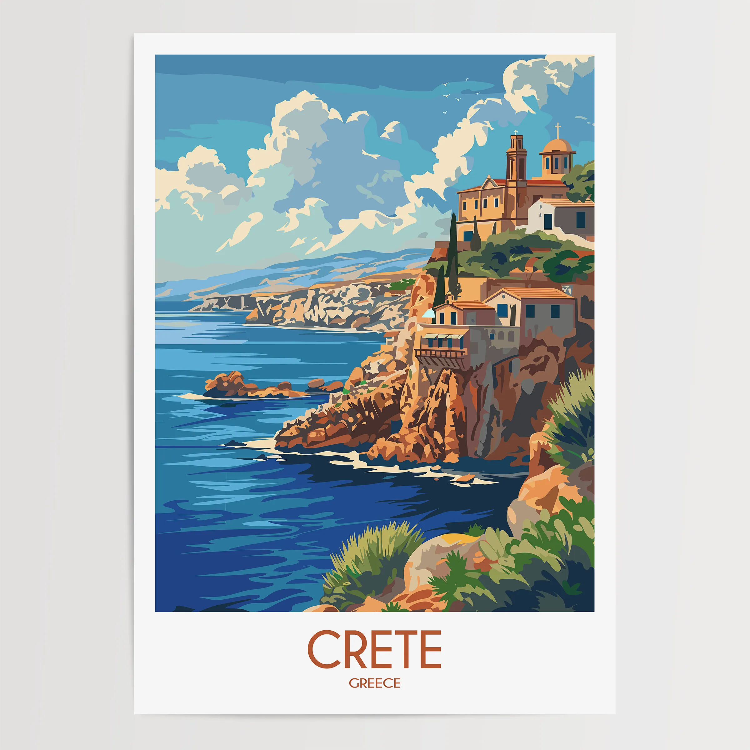 Crete Gallery Quality Print