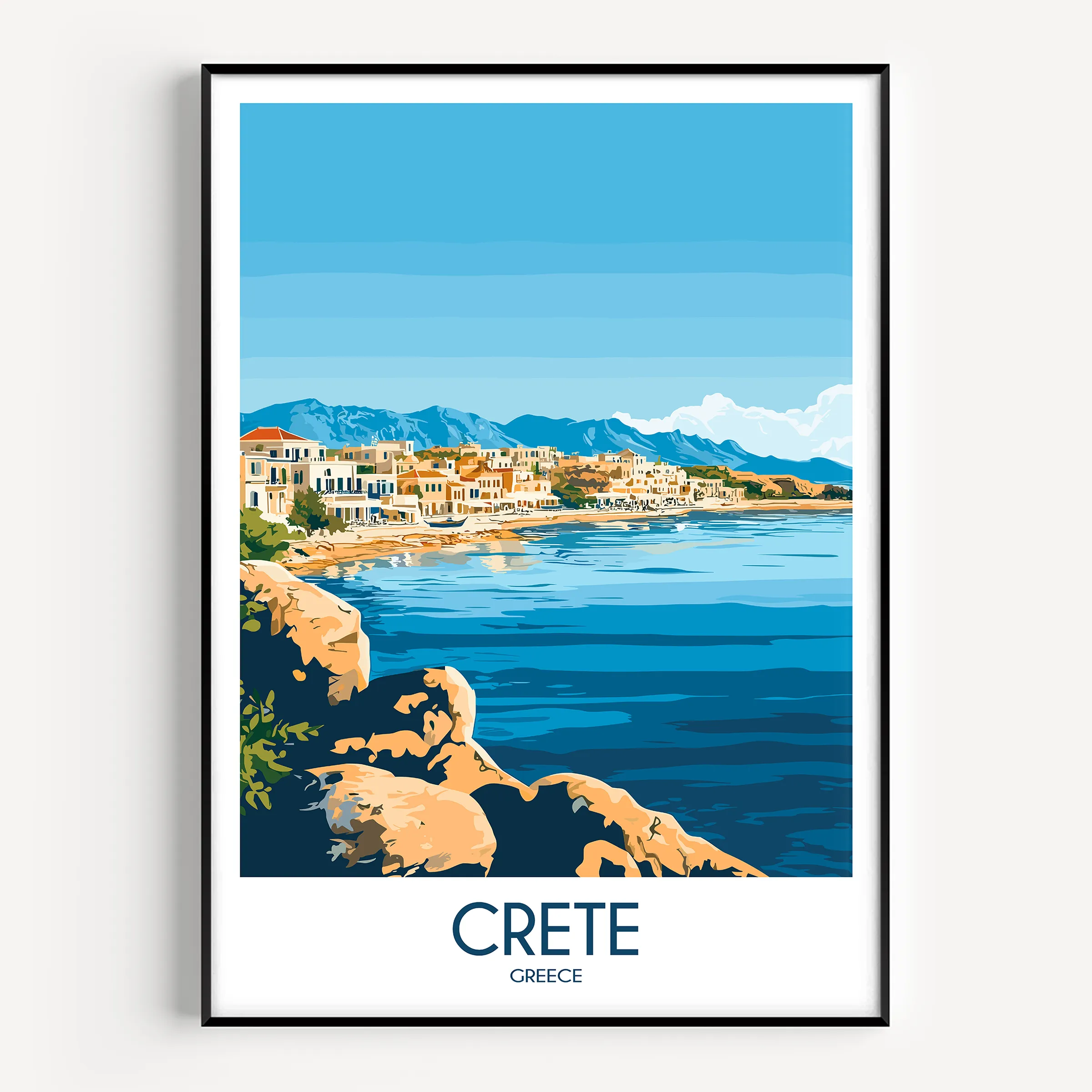 Crete Gallery Quality Print