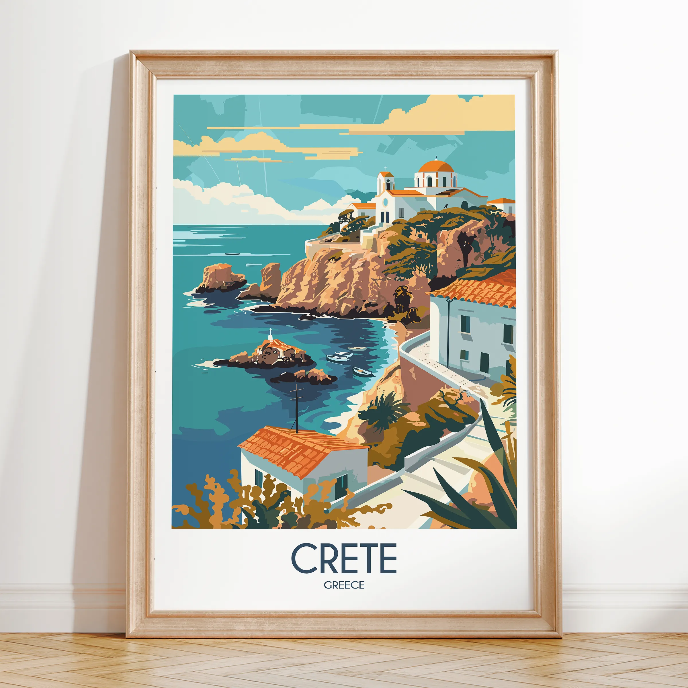 Crete Home Office Decor