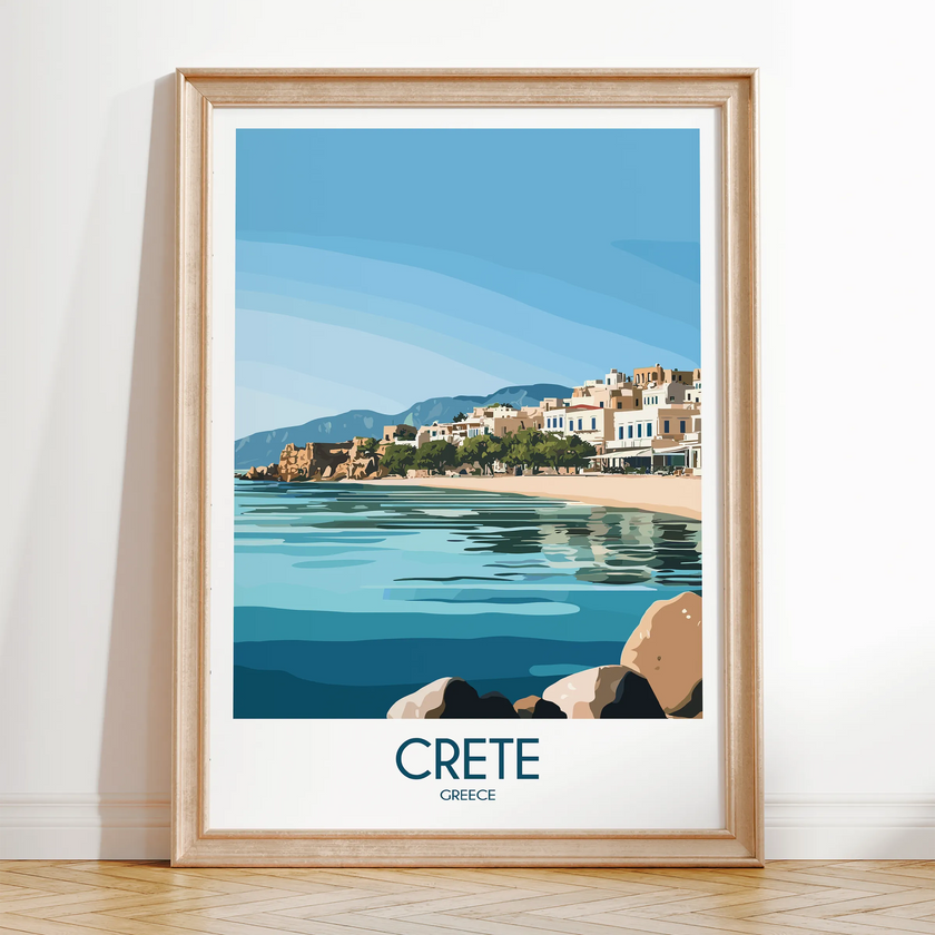 Crete Minimalist Wall Art