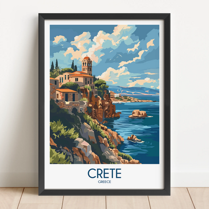 Crete Minimalist Wall Art