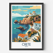 Crete Minimalist Wall Art