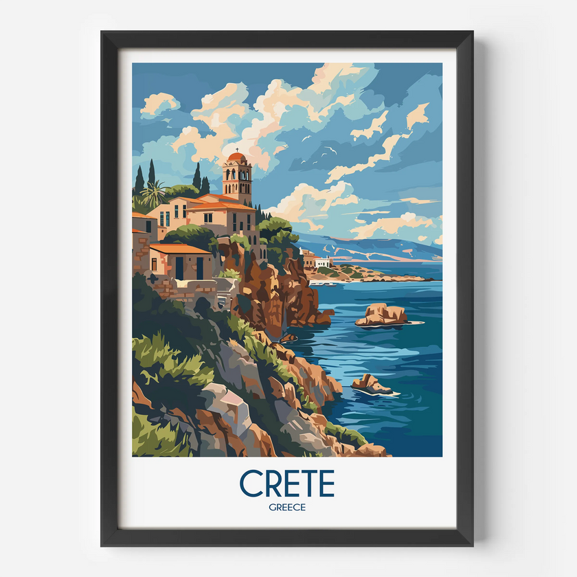 Crete Scenic Landscape Art