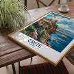 Crete Souvenir Poster Print