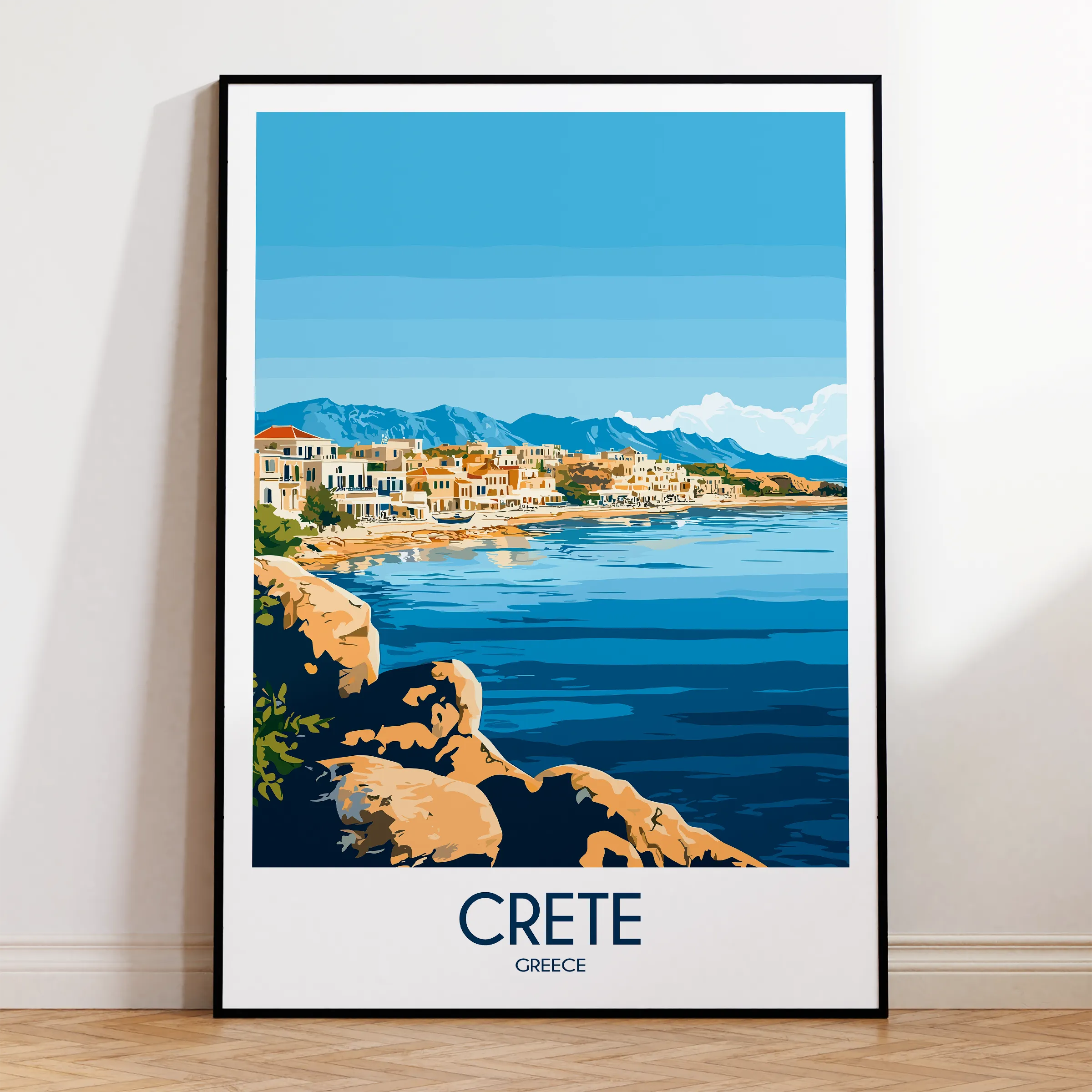 Crete Souvenir Poster Print