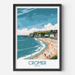 Cromer Modern Travel Poster