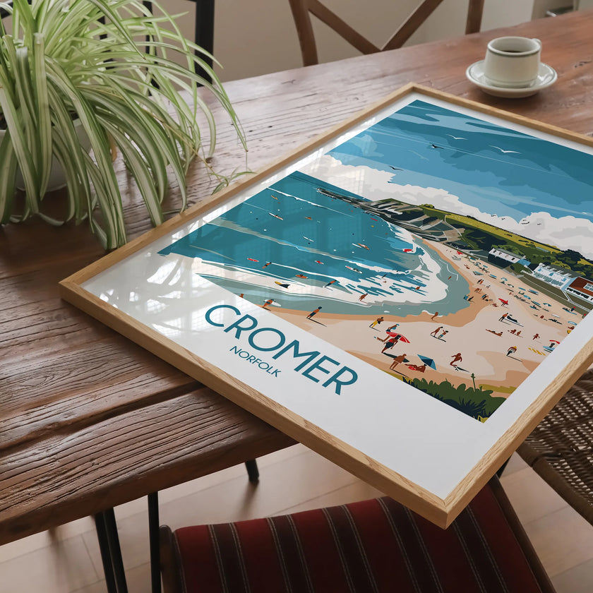 Cromer Souvenir Poster Print