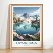 Crystal Lakes Destination Art Gift