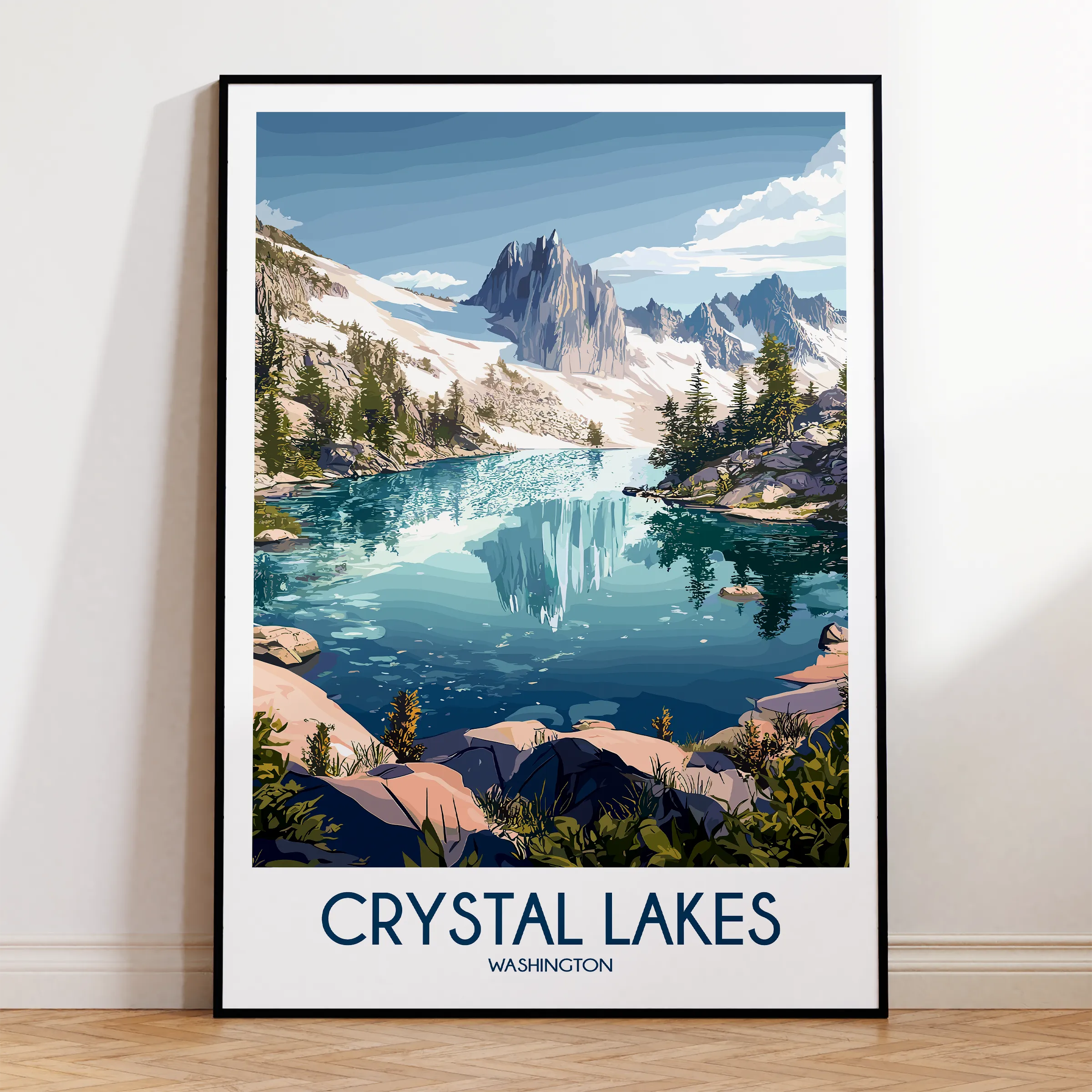 Crystal Lakes Travel Memory Gift