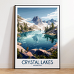 Crystal Lakes Travel Memory Gift