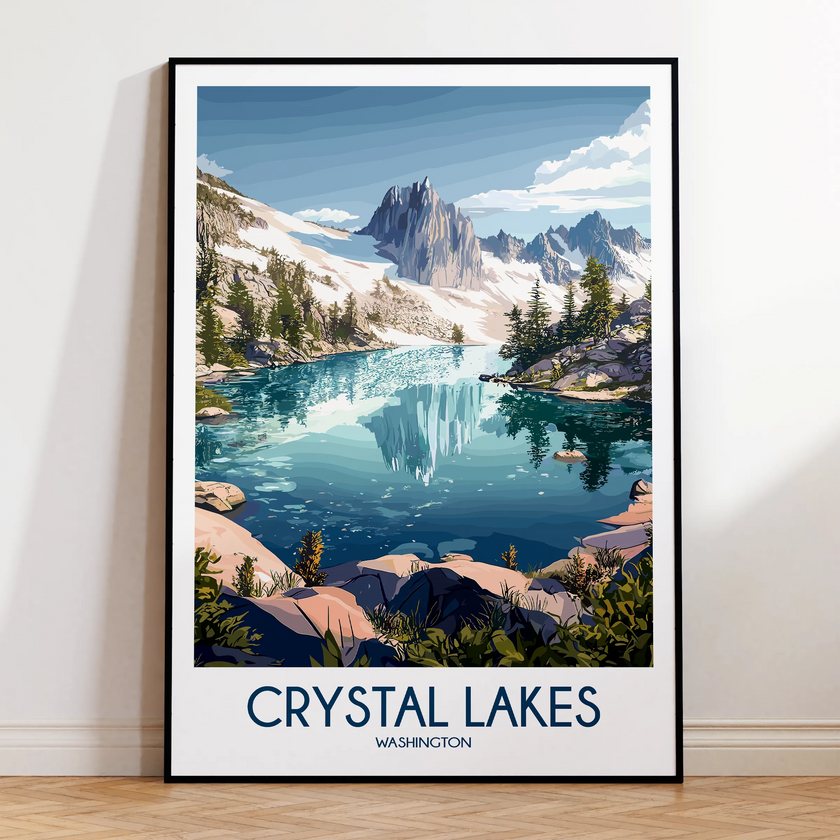 Crystal Lakes Travel Memory Gift