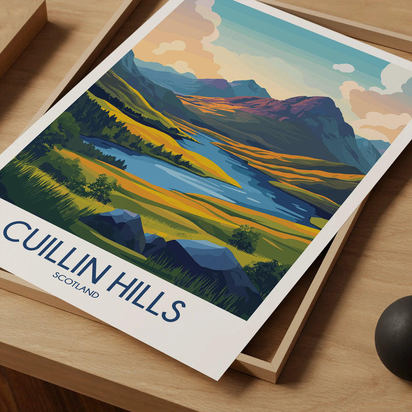 Cuillin Hills Destination Art Gift