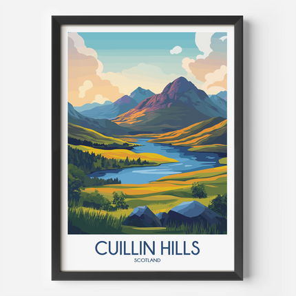 Cuillin Hills Gallery Quality Print