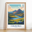 Cuillin Hills Scenic Landscape Art