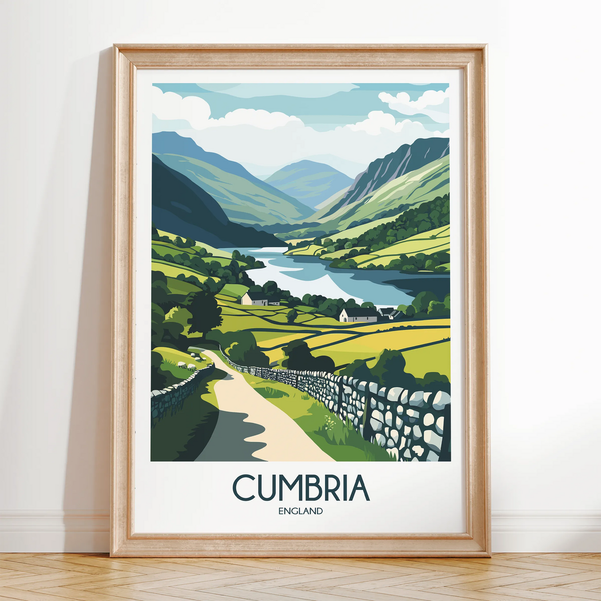 Cumbria England Gallery Quality Print