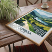 Cumbria England Minimalist Wall Art