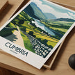 Cumbria England Travel Memory Gift