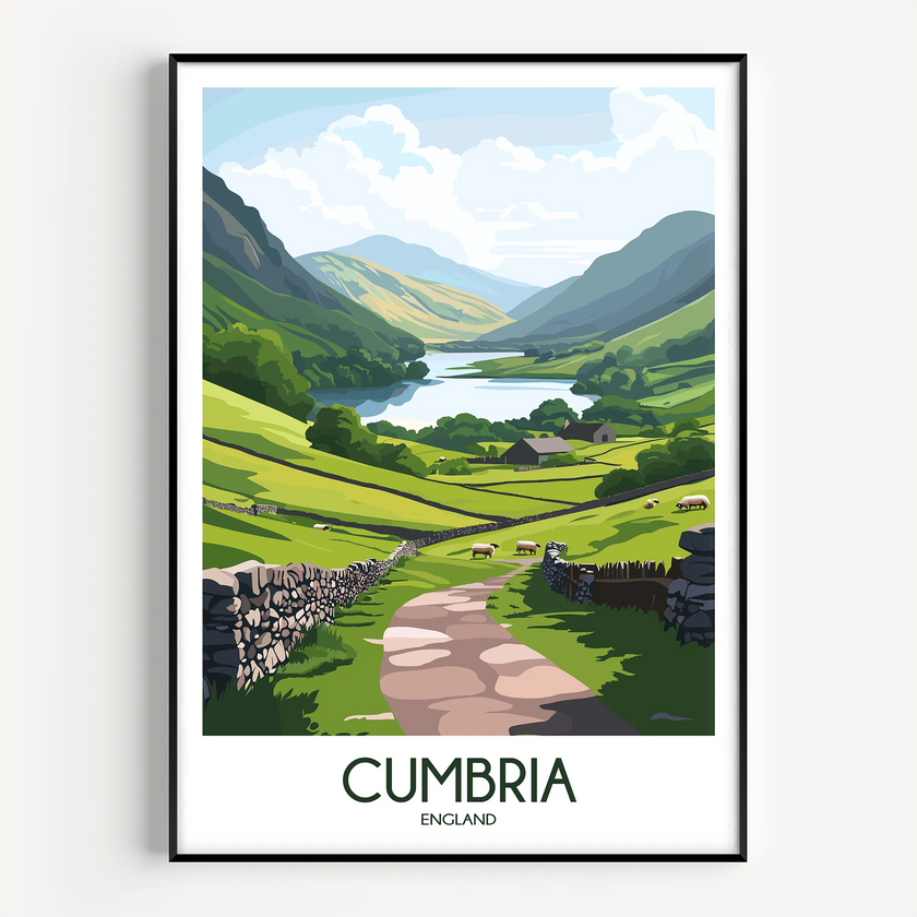 Cumbria Minimalist Wall Art