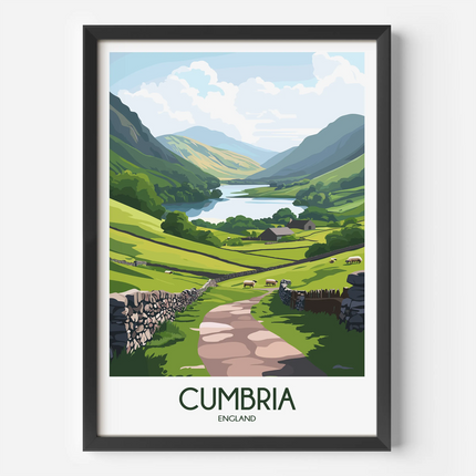 Cumbria Scenic Landscape Art