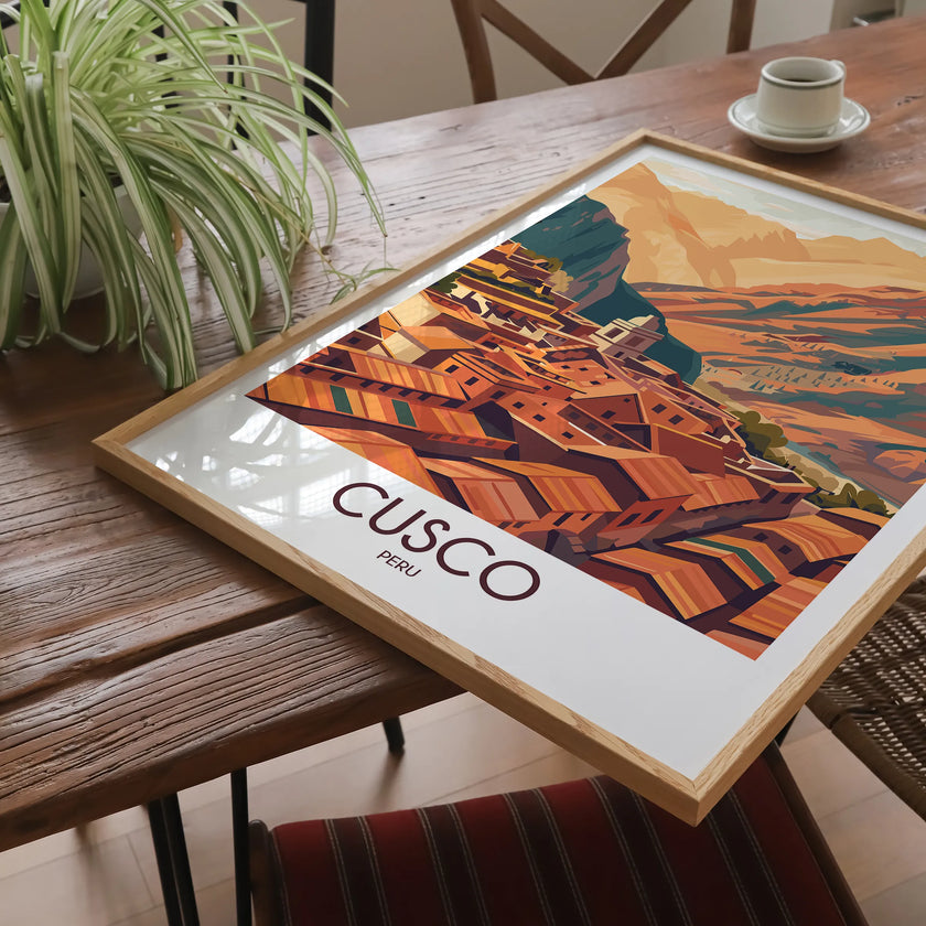 Cusco Minimalist Wall Art