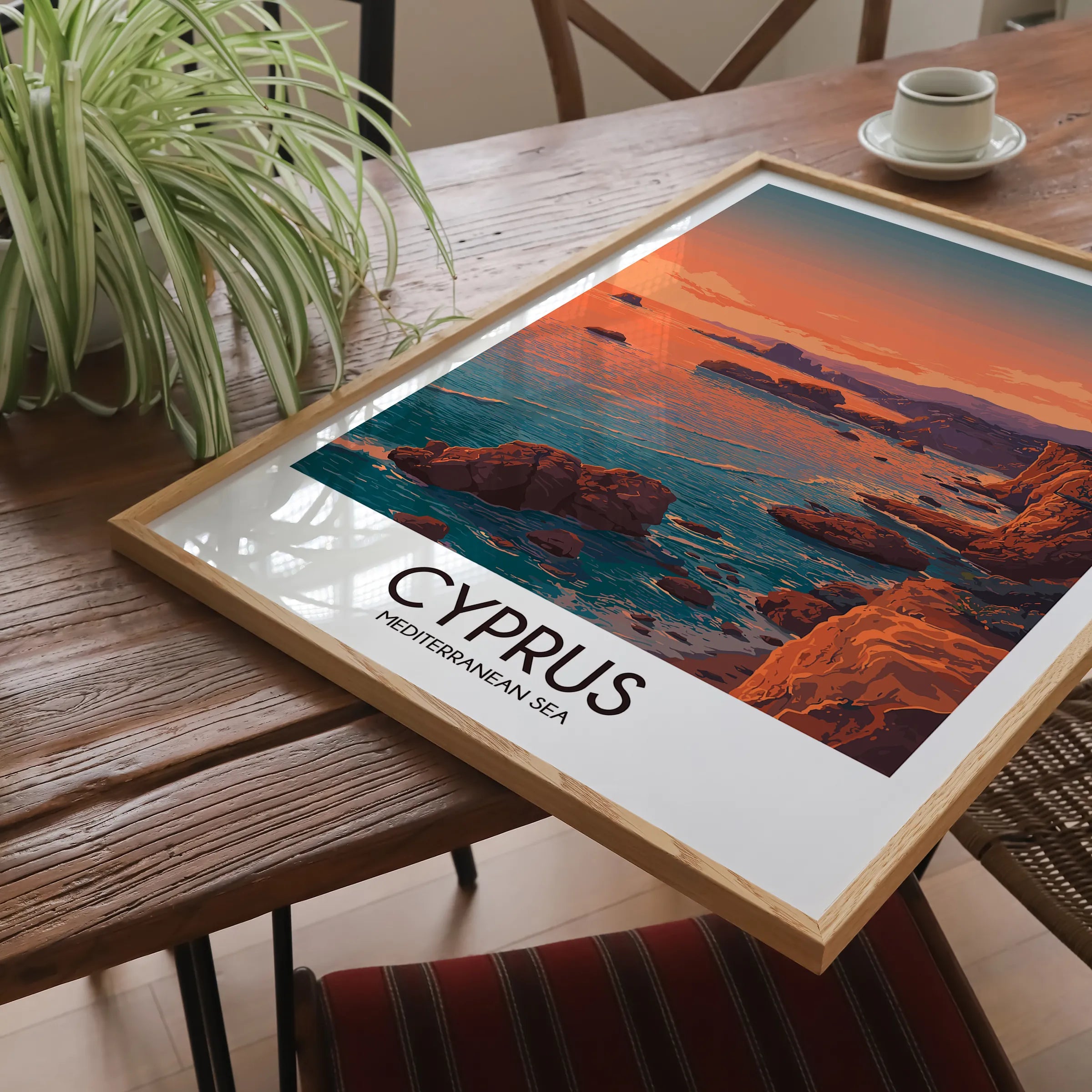 Cyprus Minimalist Wall Art