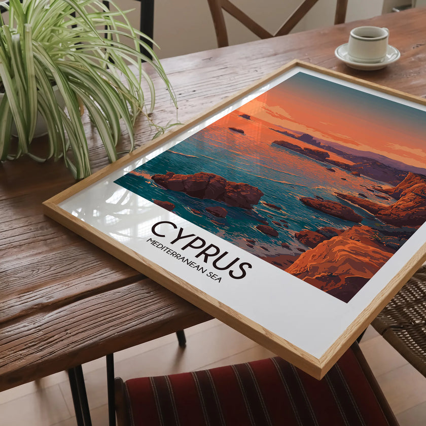 Cyprus Minimalist Wall Art