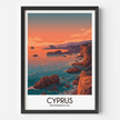 Cyprus Vintage Style Print