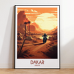 Dakar Destination Art Gift