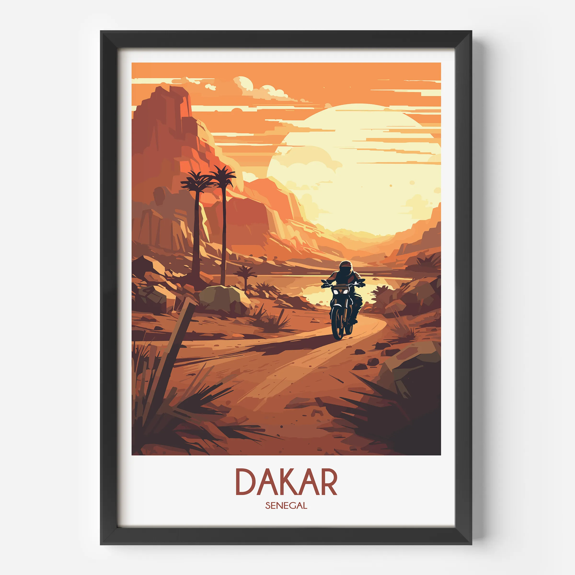 Dakar Minimalist Wall Art